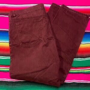 Brax Cooper‎ Fancy Chino Pants (Fits 36x30) Burgundy Red